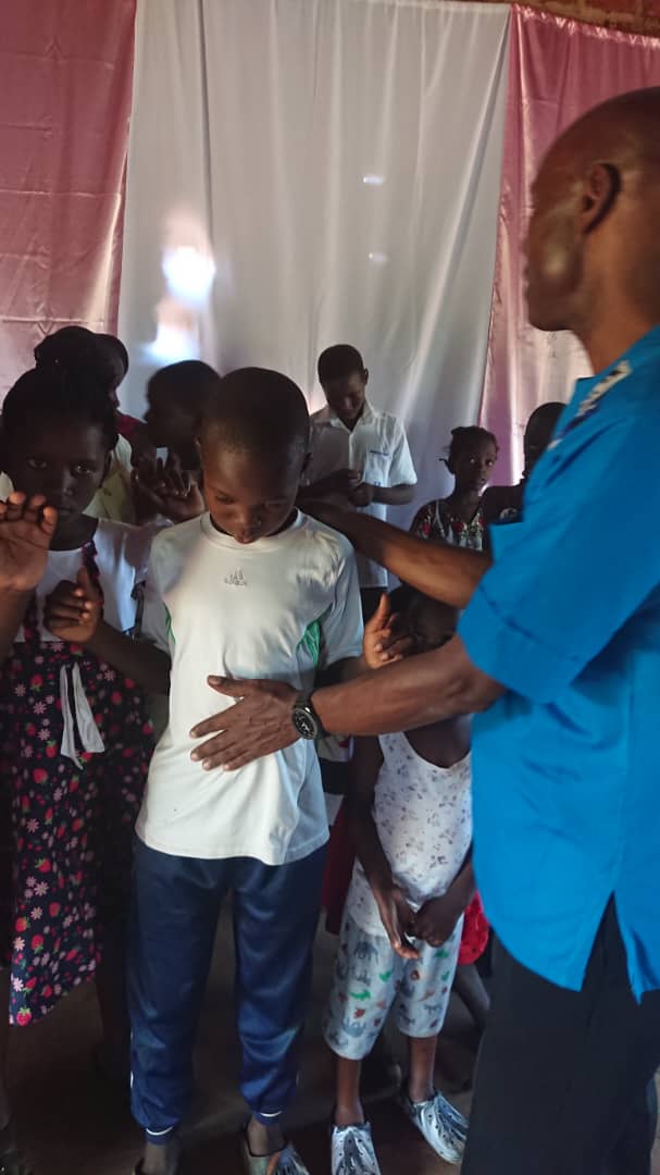 Thirsty for Christ outreach moment
